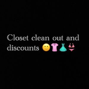 Like my post to get alerts on all my listings, closet clean outs and discounts!